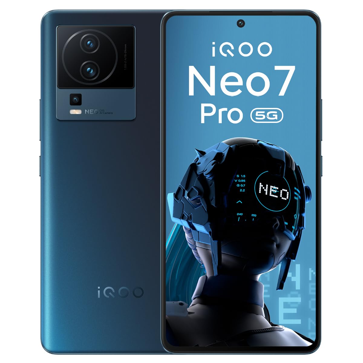 iQOO Neo 7 Pro 5G (Dark Storm, 8GB RAM, 128GB Storage) | Snapdragon® 8+ Gen 1 | 