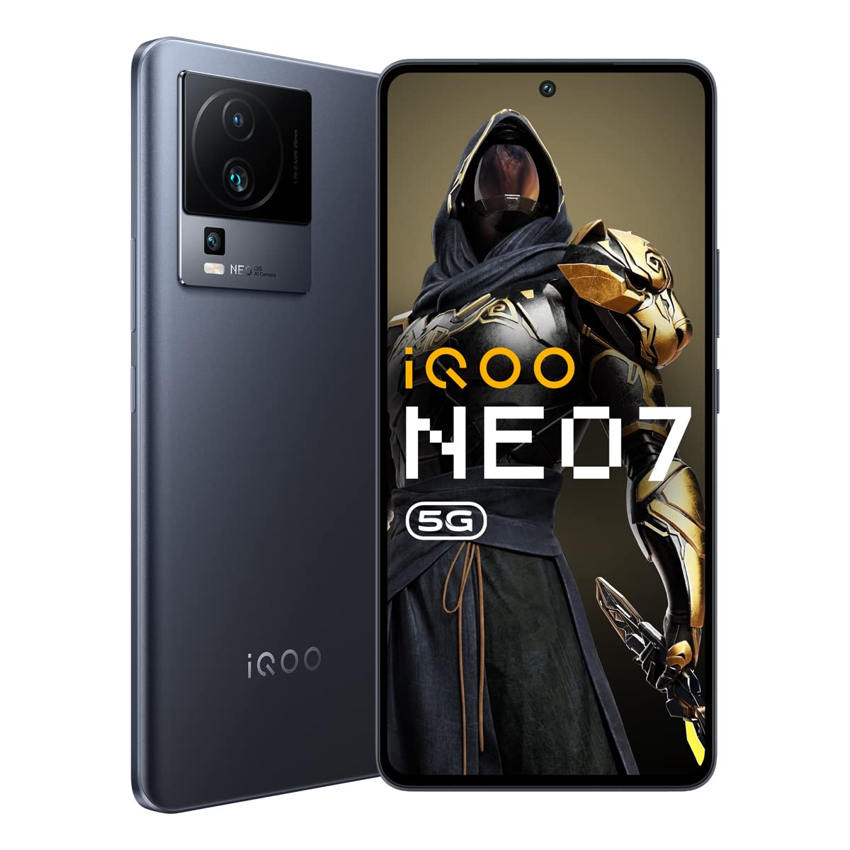 iQOO Neo 7 5G (Interstellar Black, 8GB RAM, 128GB Storage) | Dimensity 8200, onl