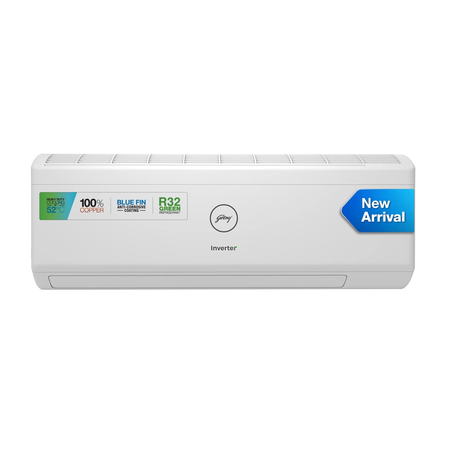 Godrej 1.5 Ton 5 Star, 5-In-1 Convertible, Inverter Split AC (Copper, Heavy Duty