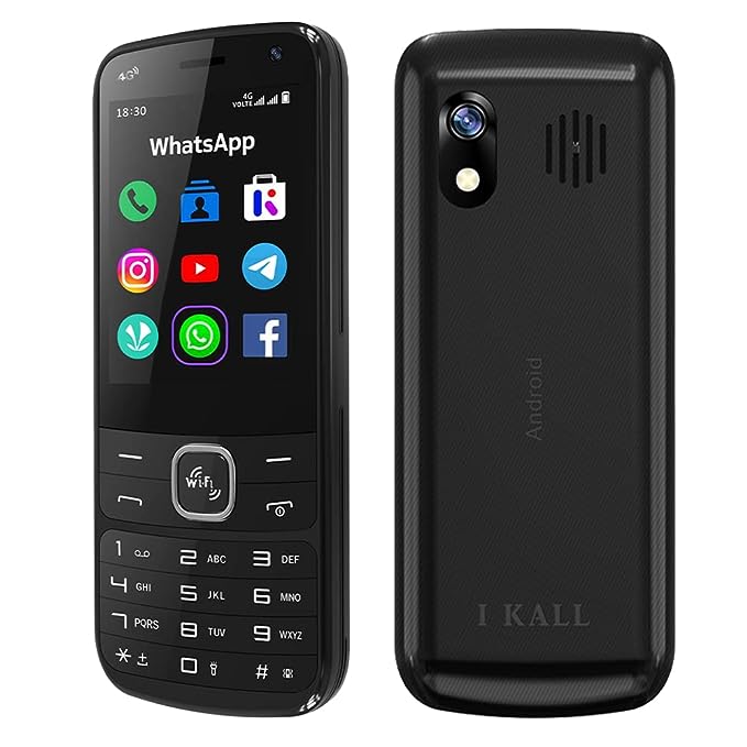IKALL K333 4G Touch & Type Android Keypad Mobile | WiFi & 4G Sim Support | 2.8 I