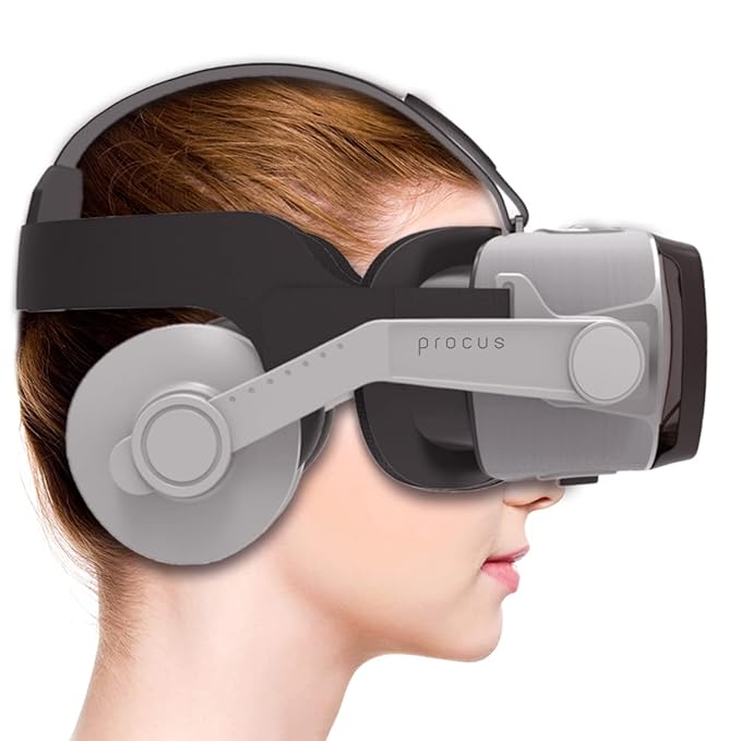 Procus PRO Virtual Reality Headset - 100-120 Degree FOV with Highest Immersive E