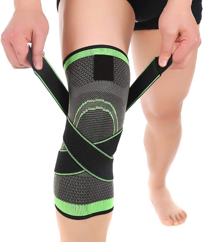 ADONYX Knee Braces for Women and Men Full Leg Compression Sleeves Anti Sliping K