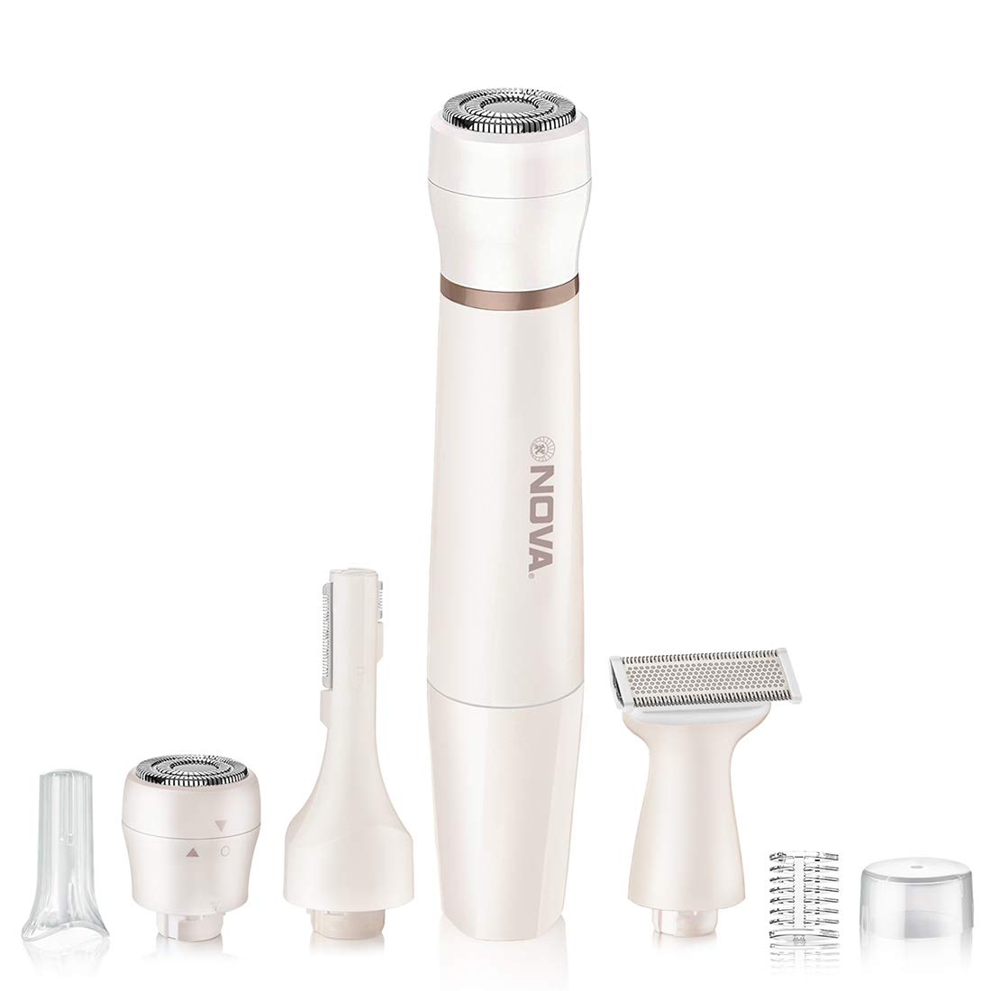 Nova NLS 533 Sensi-Trim Bikini and Face Epilator Shaver for Women ( Battery Oper