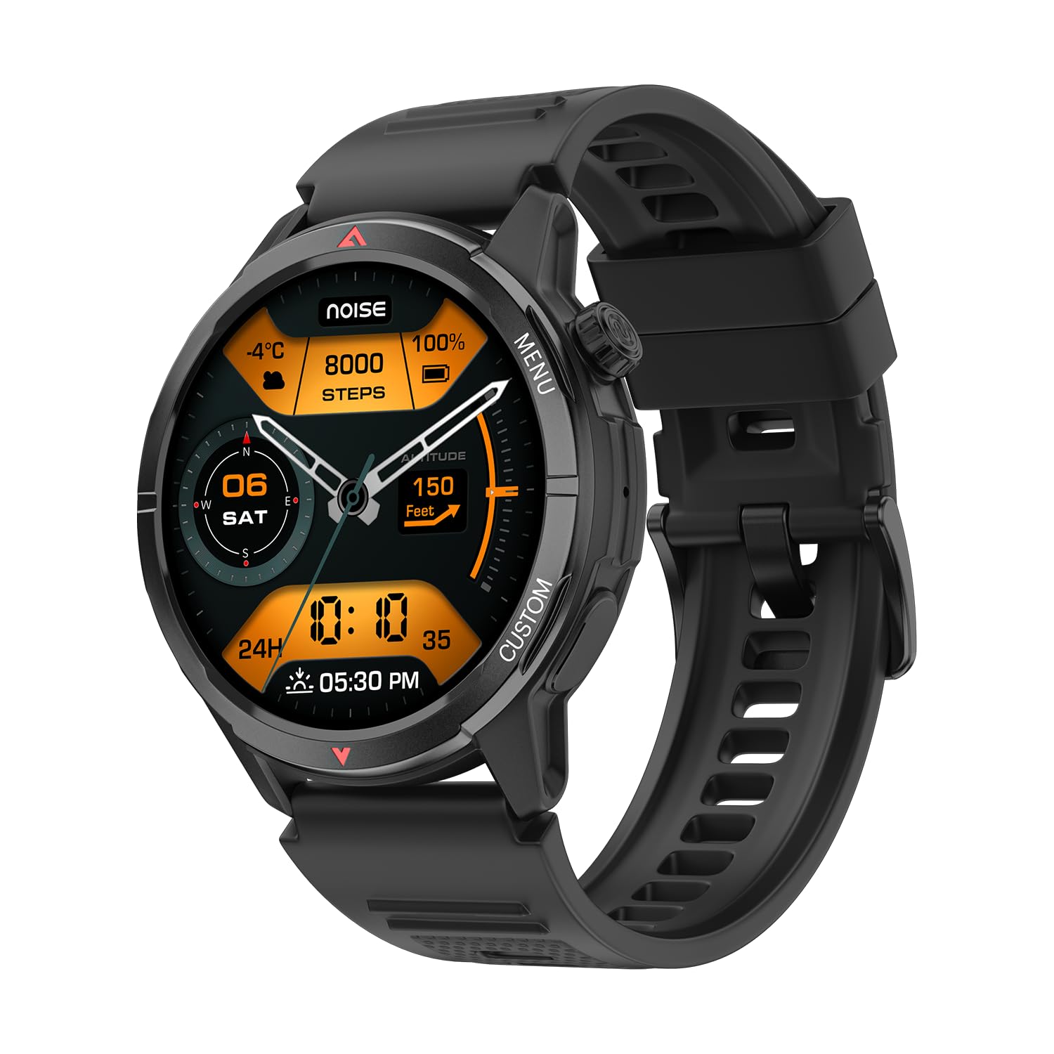 Noise Endeavour 2 Rugged Smart Watch – 1.46″ AMOLED Display, Built-in GPS, ABC S