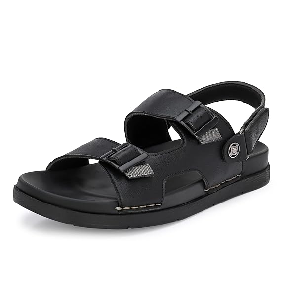 Centrino Men's Durable Flip Flops, Sturdy Grip, EVA Sole & Cushioned Footbed, Ho