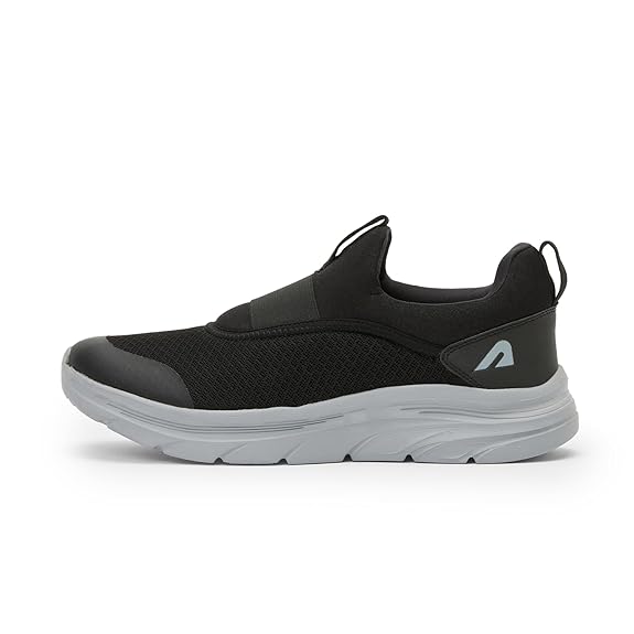 Boldfit UrbanX Walking Shoes for Men Slip On Cushion Without Laces Jogging Regul