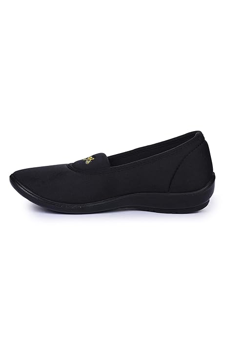 Liberty Womens Fb-003 Blk Ballet Flat