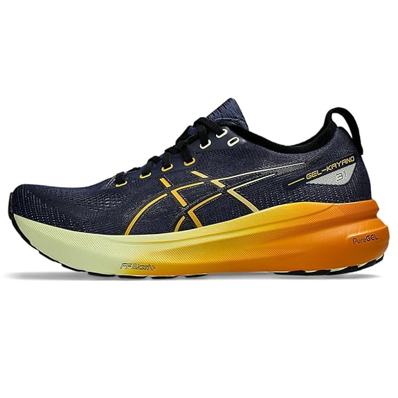 ASICS Mens Gel-Kayano 31 Indigo Blue/Gunmetal Running Shoes - 8 UK (1011B867.403