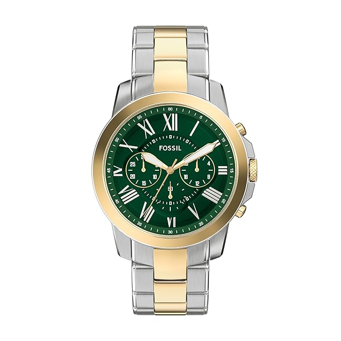 Fossil Grant Multicolor Quartz Stainless Steel Watch FS6131