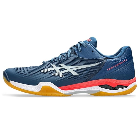 ASICS Court Control FF 3 Men - Midnight/Nova Orange | High-Performance Indoor Co